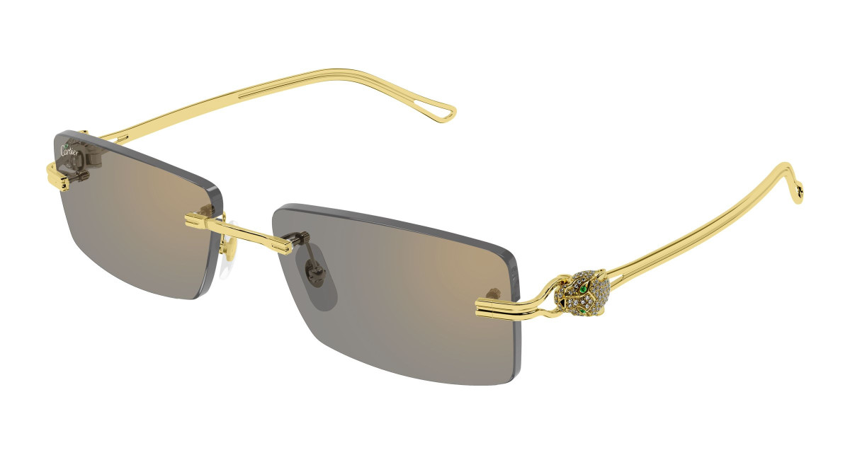 Cartier Sunglasses CT0647S 002 Gold