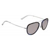 Les lunettes de soleil Gucci - GG 2245/N/S - H80  (EP) – bleue et noire