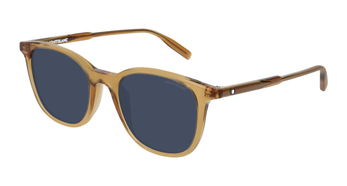 Montblanc Sunglasses MB0006S 004 Yellow