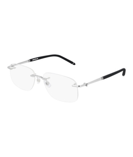 Montblanc Eyeglasses MB0071O 002 Silver