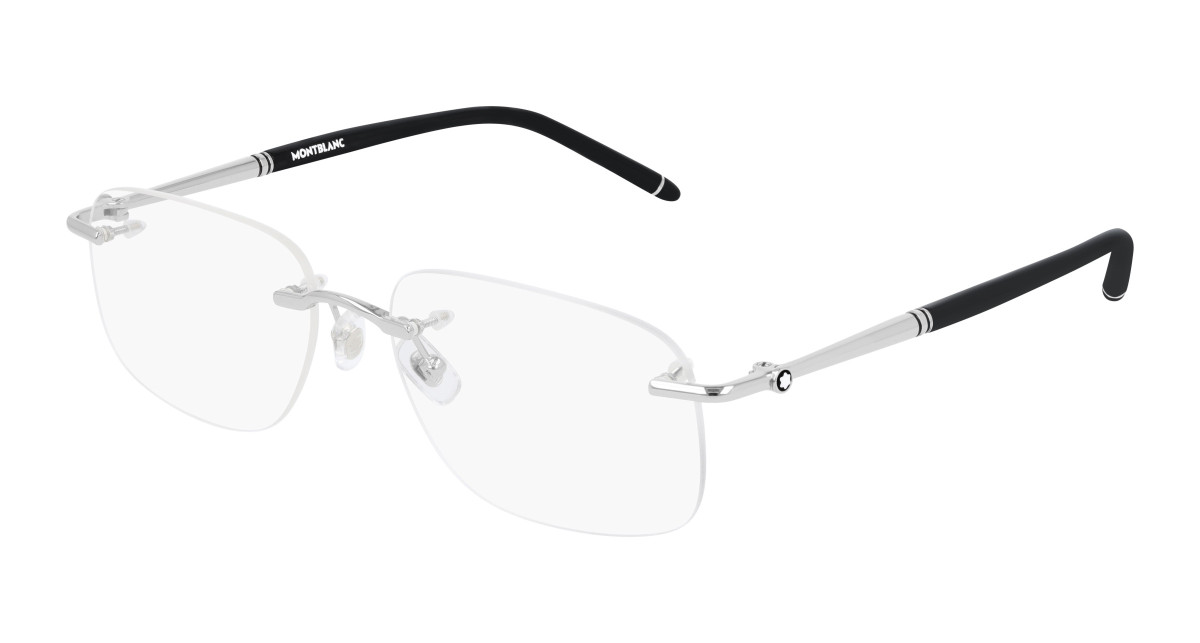 Montblanc Eyeglasses MB0071O 002 Silver