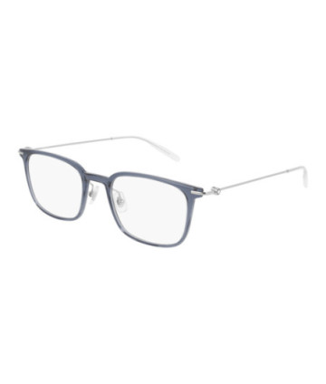 Montblanc Eyeglasses MB0100O 004 Blue