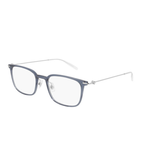 Montblanc Eyeglasses MB0100O 004 Blue