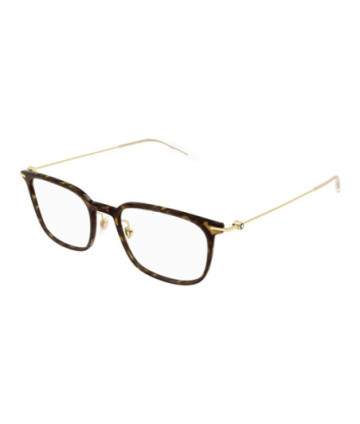 Montblanc Eyeglasses MB0100O 007 Havana