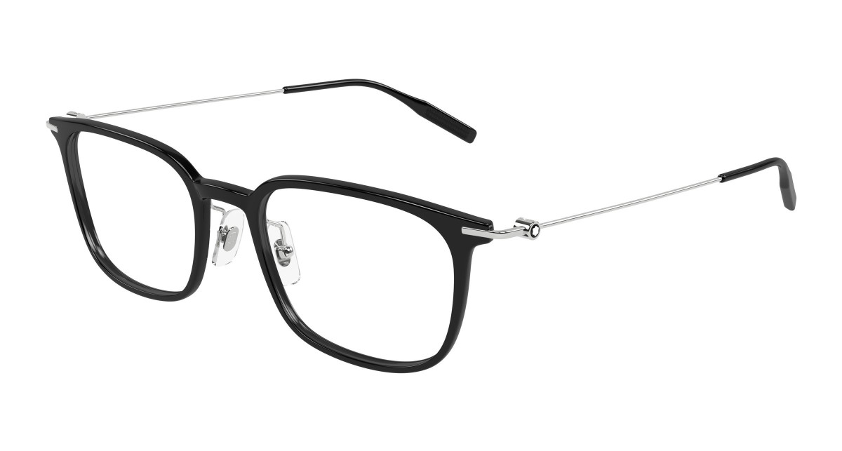 Montblanc Eyeglasses MB0100O 009 Black