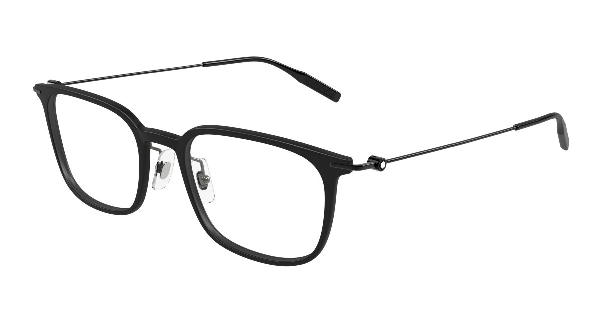 Montblanc Eyeglasses MB0100O 010 Black