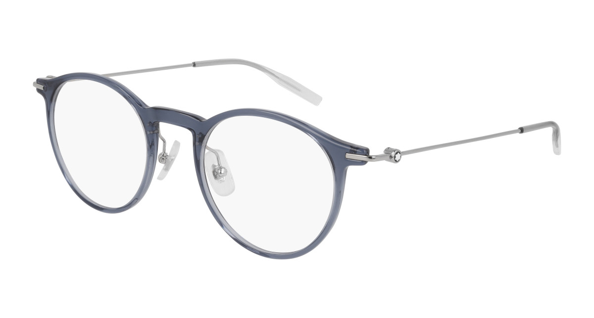 Montblanc Eyeglasses MB0099O 004 Blue