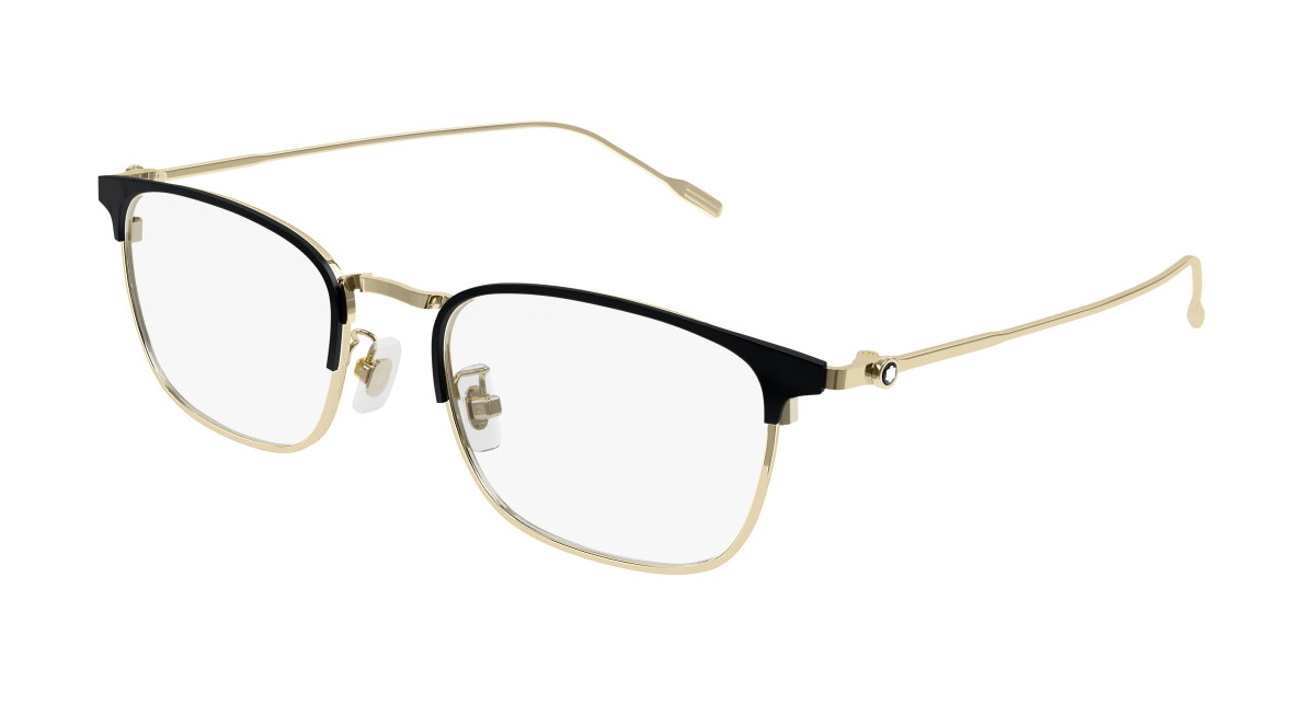Montblanc Eyeglasses MB0192O 001 Gold