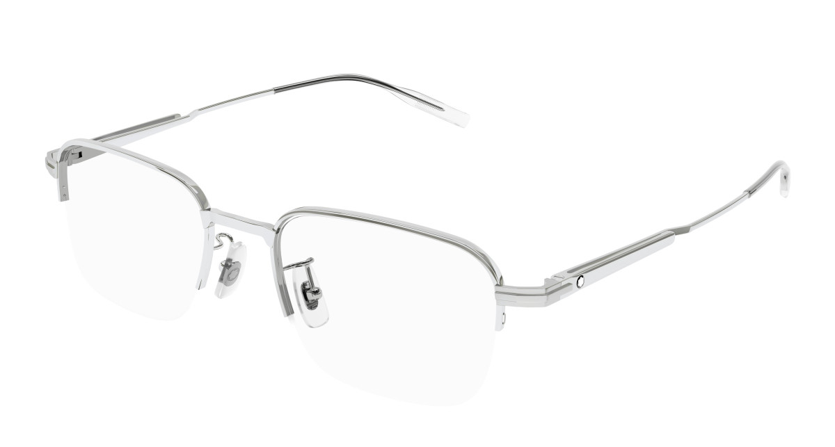 Montblanc Eyeglasses MB0220OA 001 Silver
