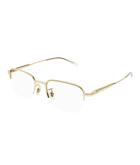 Montblanc Eyeglasses MB0220OA 002 Gold
