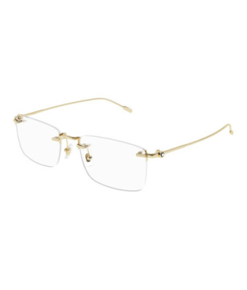 Montblanc Eyeglasses MB0241O 002 Gold