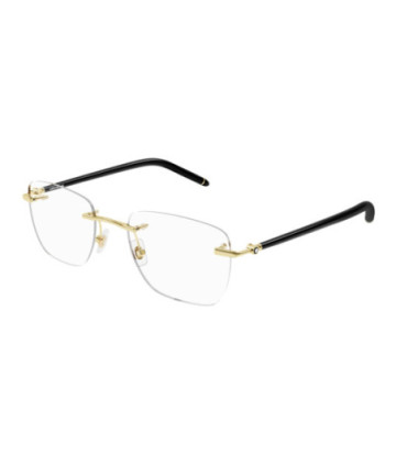 Montblanc Eyeglasses MB0274O 001 Gold