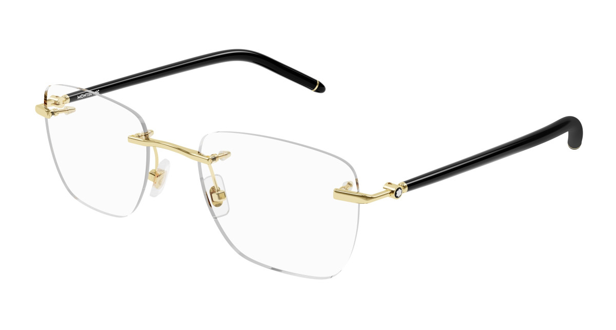 Montblanc Eyeglasses MB0274O 001 Gold