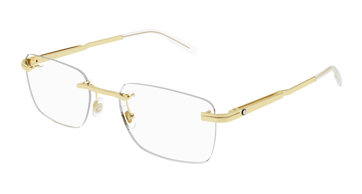 Montblanc Eyeglasses MB0279O 002 Gold