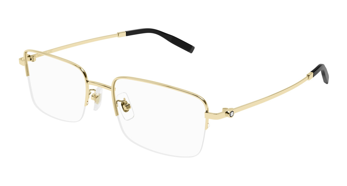 Montblanc Eyeglasses MB0313OA 002 Gold