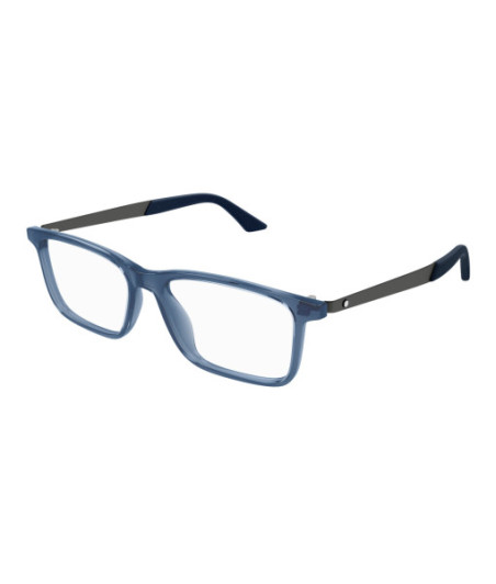 Montblanc Eyeglasses MB0333O 003 Blue