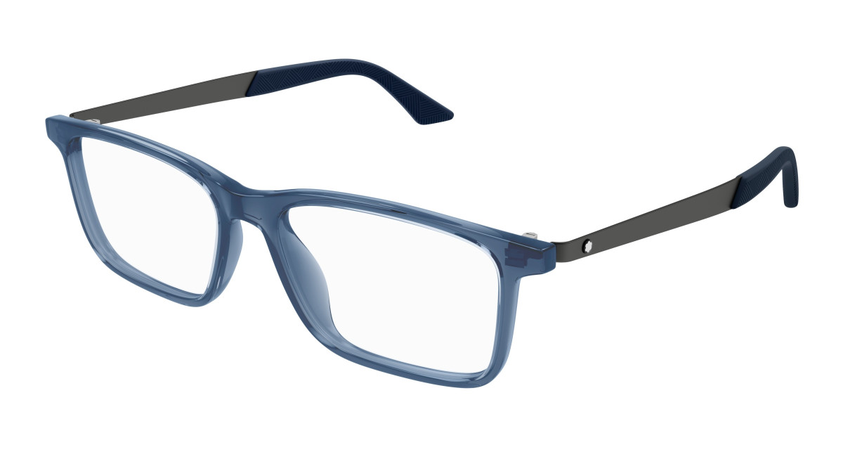 Montblanc Eyeglasses MB0333O 003 Blue