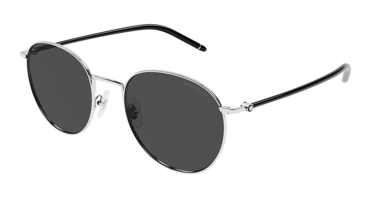 Montblanc Sunglasses MB0343SA 001 Silver
