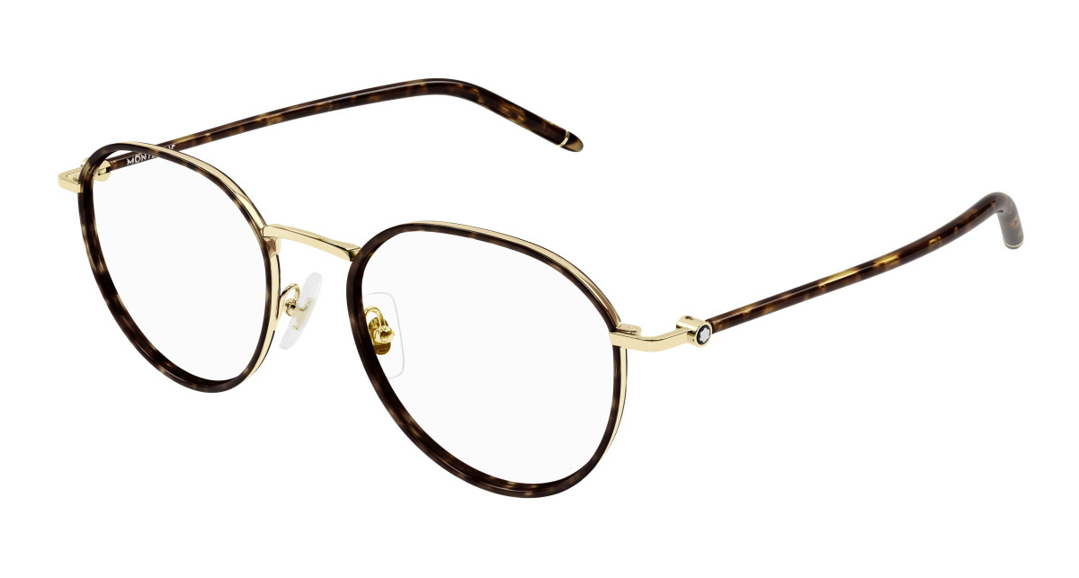 Montblanc Eyeglasses MB0342OA 002 Gold
