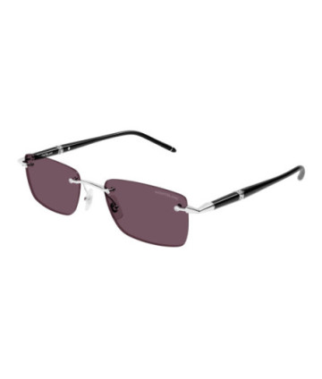 Montblanc Sunglasses MB0344S 002 Silver