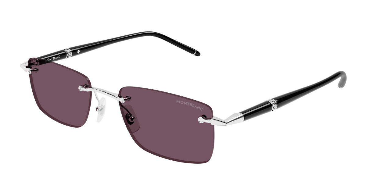 Montblanc Sunglasses MB0344S 002 Silver