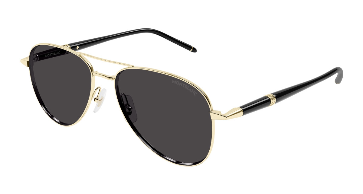 Montblanc Sunglasses MB0345S 001 Gold