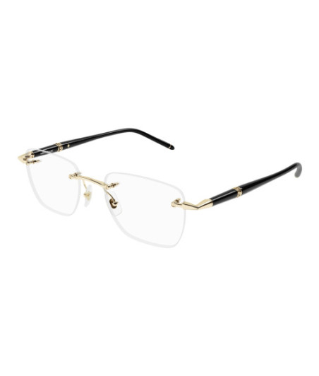 Montblanc Eyeglasses MB0346O 001 Gold