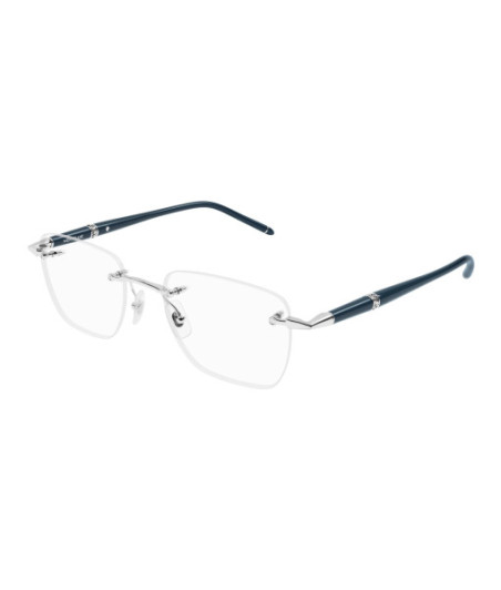 Montblanc Eyeglasses MB0346O 002 Silver