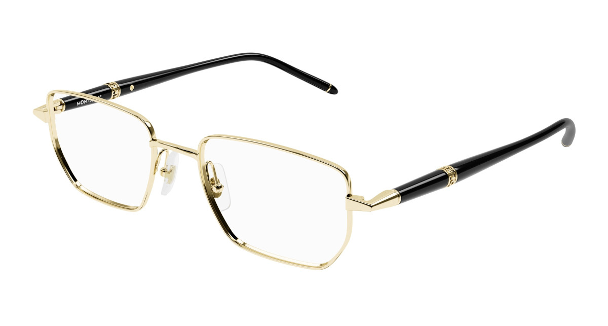 Montblanc Eyeglasses MB0347O 004 Gold