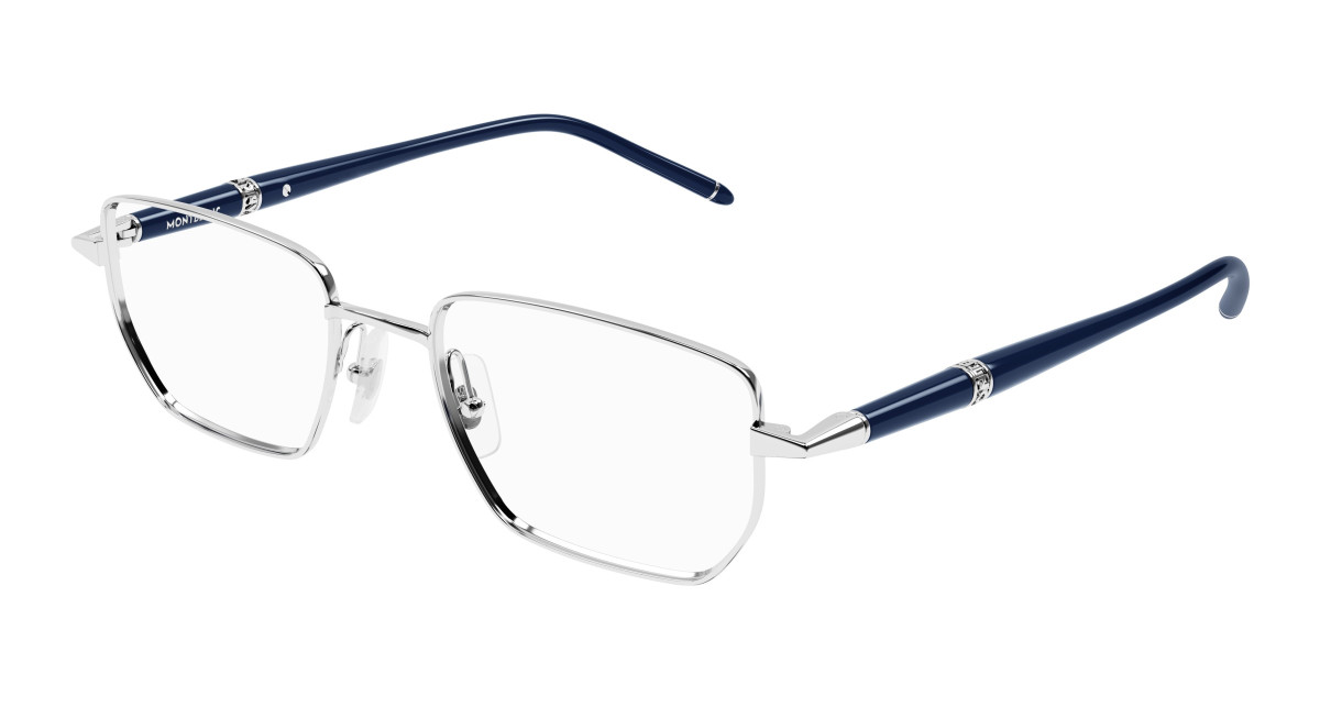 Montblanc Eyeglasses MB0347O 005 Silver