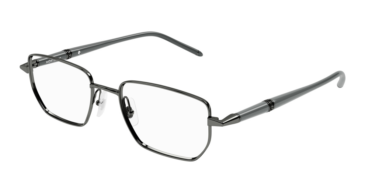 Montblanc Eyeglasses MB0347O 006 Ruthenium