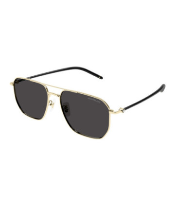 Montblanc Sunglasses MB0367SA 001 Gold