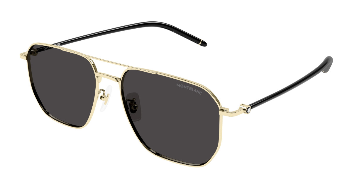 Montblanc Sunglasses MB0367SA 001 Gold