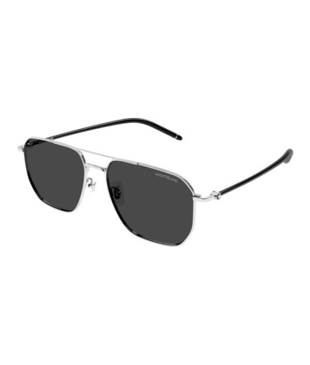 Montblanc Sunglasses MB0367SA 002 Silver