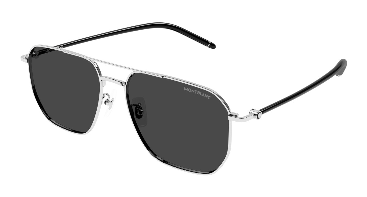 Montblanc Sunglasses MB0367SA 002 Silver