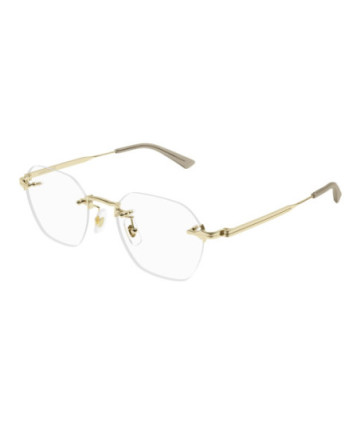 Montblanc Eyeglasses MB0403O 001 Gold