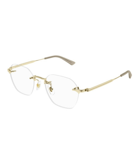 Montblanc Eyeglasses MB0403O 001 Gold