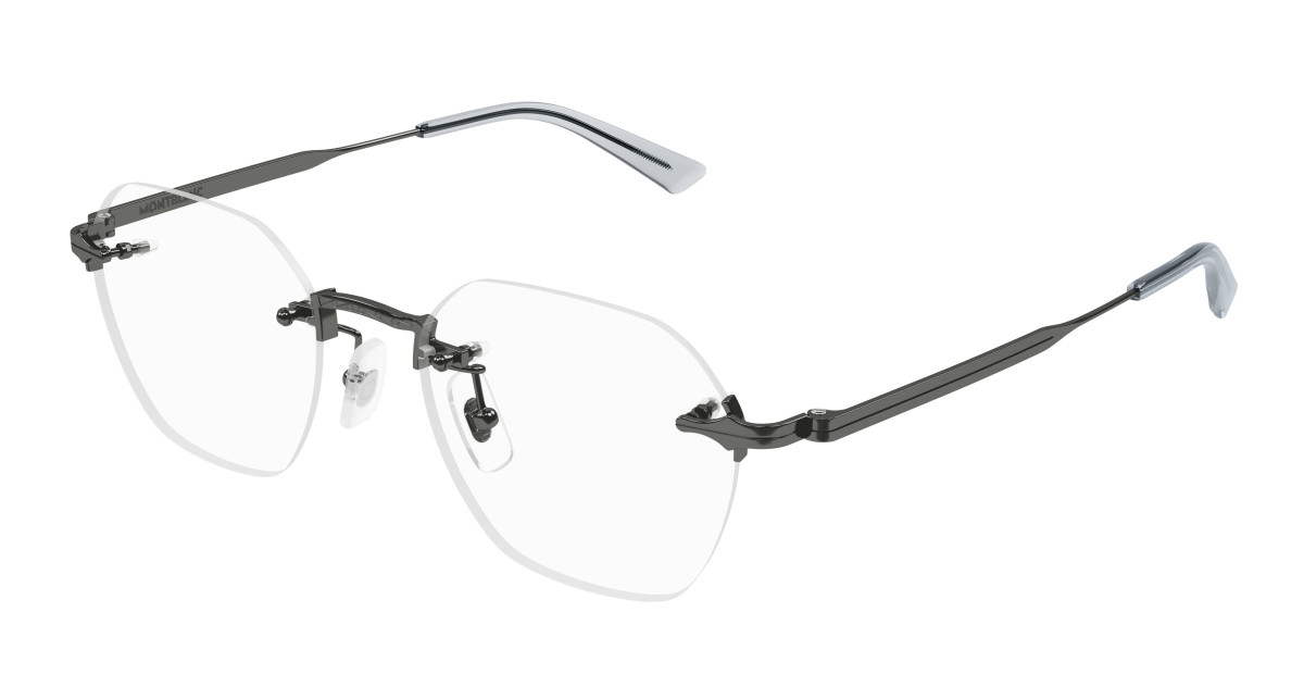 Montblanc Eyeglasses MB0403O 003 Ruthenium