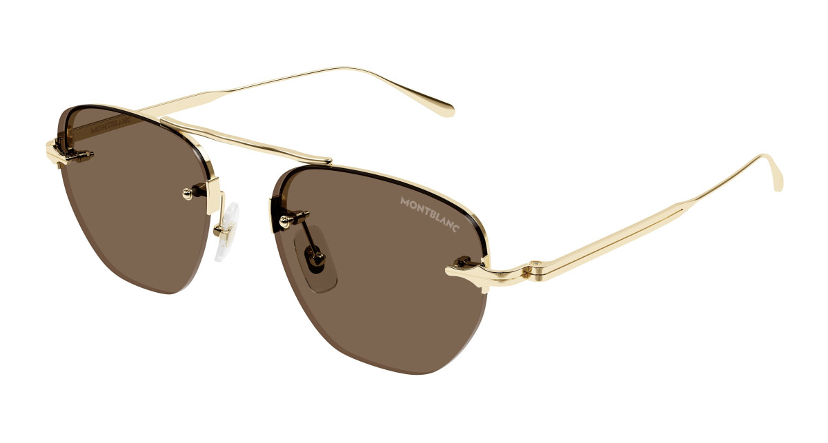Montblanc Sunglasses MB0404S 002 Gold