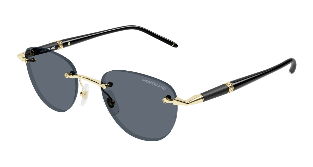 Montblanc Sunglasses MB0412S 001 Gold