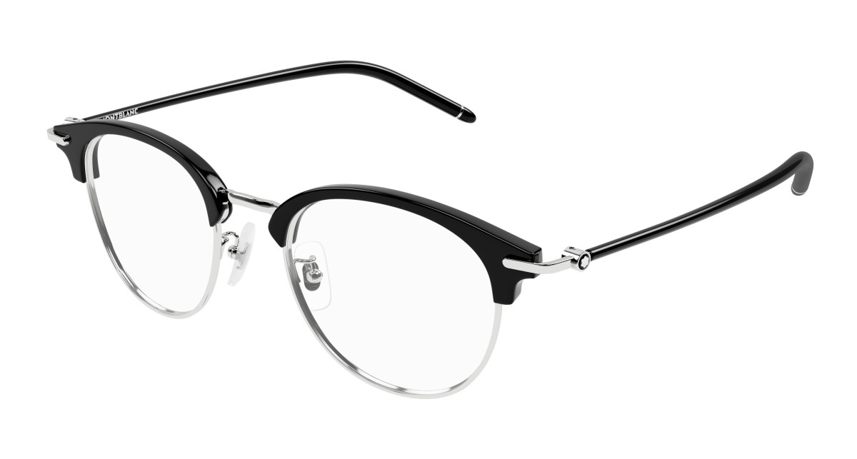 Montblanc Eyeglasses MB0408O 001 Silver