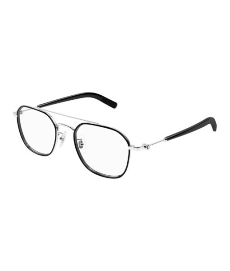 Montblanc Eyeglasses MB0391OA 001 Silver