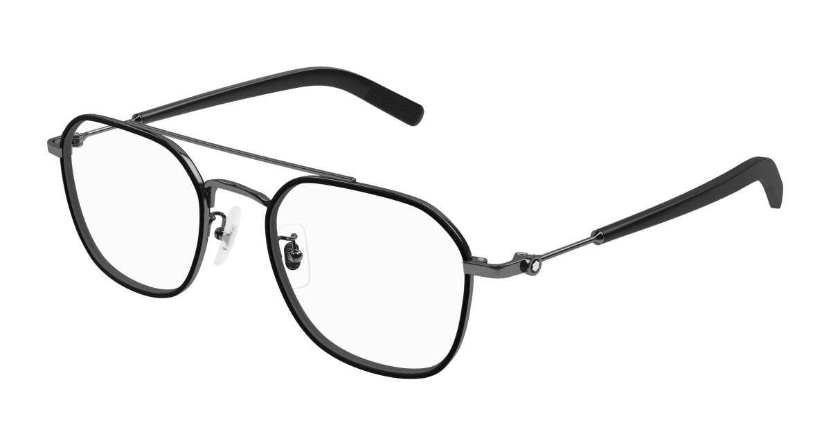 Montblanc Eyeglasses MB0391OA 002 Ruthenium