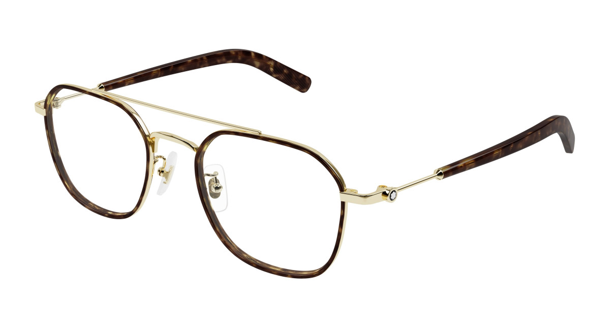 Montblanc Eyeglasses MB0391OA 003 Gold