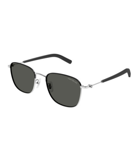 Montblanc Sunglasses MB0392SA 002 Silver