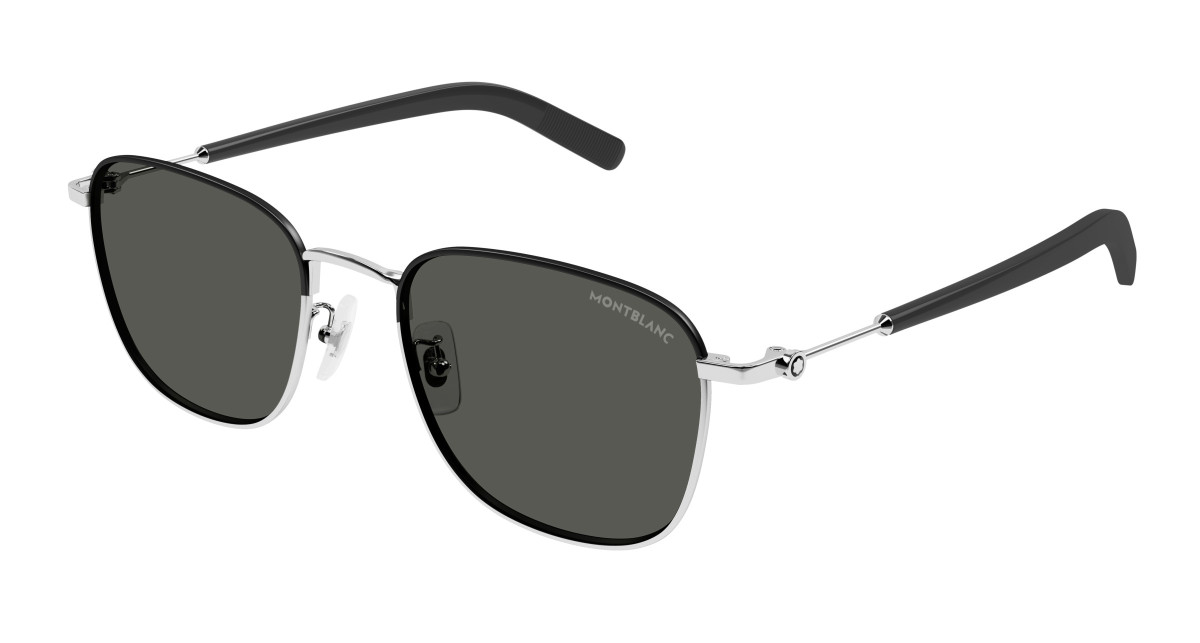 Montblanc Sunglasses MB0392SA 002 Silver