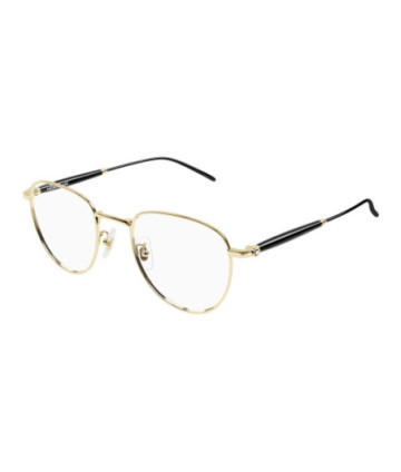Montblanc Eyeglasses MB0410O 001 Gold