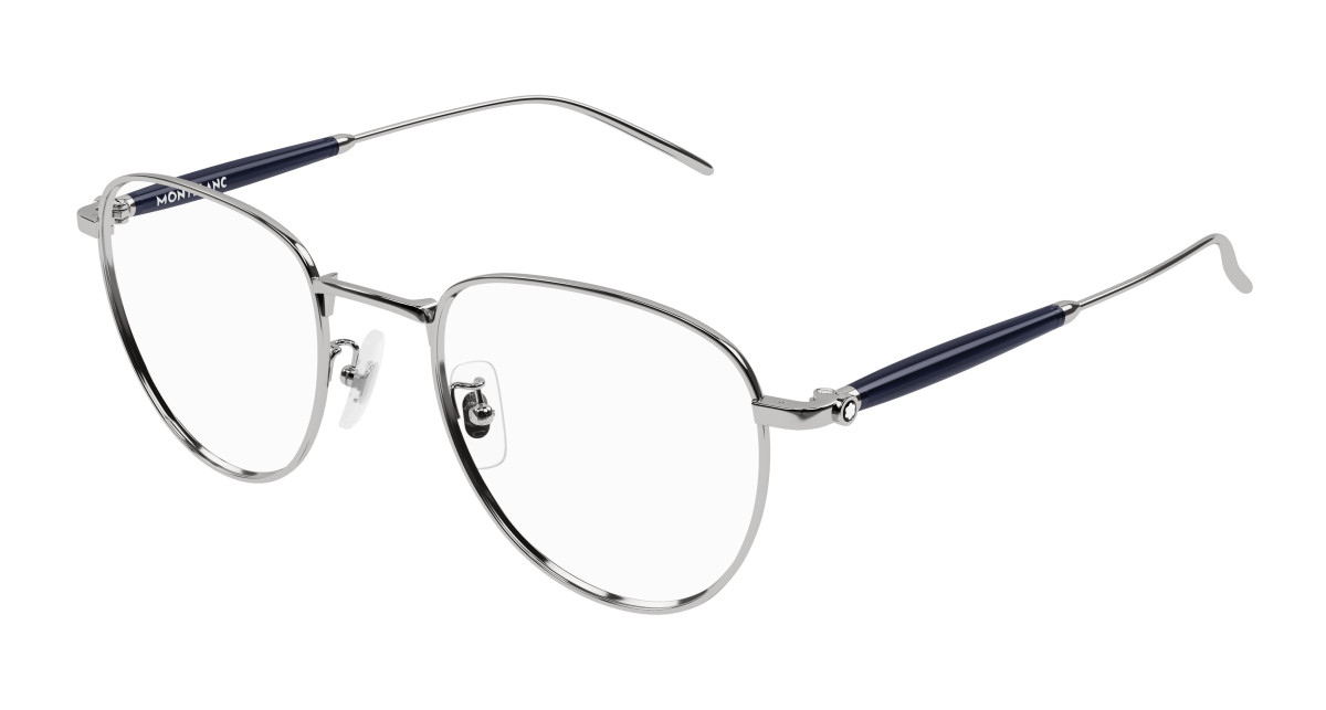 Montblanc Eyeglasses MB0410O 004 Ruthenium