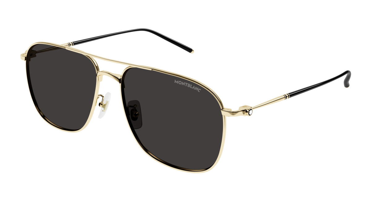 Montblanc Sunglasses MB0417SA 001 Gold