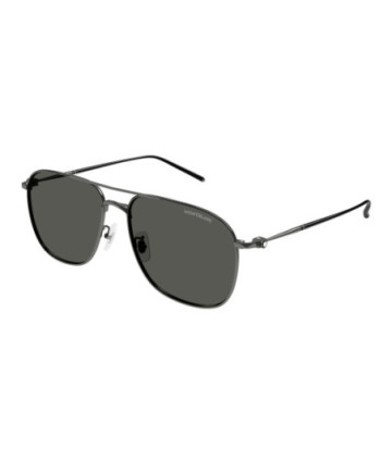 Montblanc Sunglasses MB0417SA 002 Ruthenium